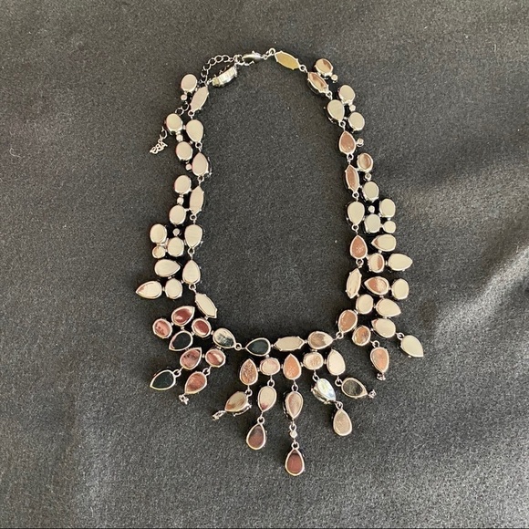 ABS Black & Silver necklace - Picture 2 of 8